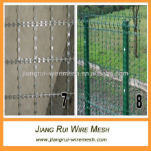 welded razor wire barrier